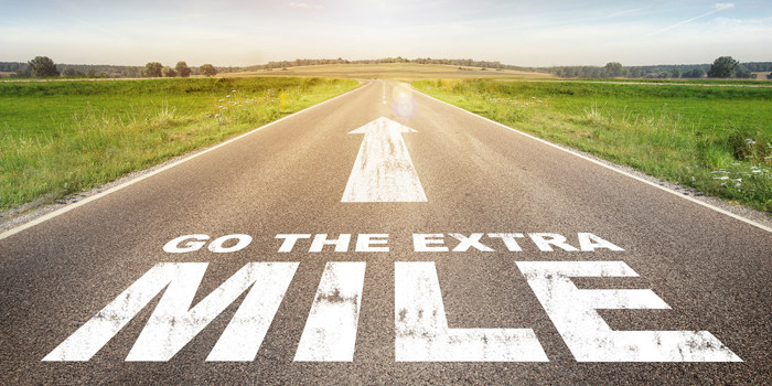 There are No Traffic Jams on the Extra&nbsp;Mile