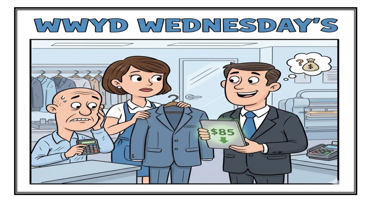 WWYD Wednesday: Don’t Get&nbsp;Laundered