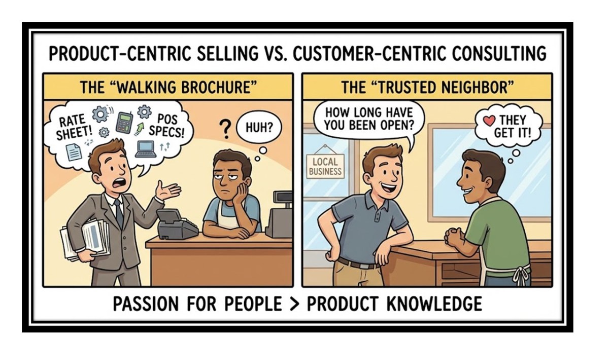 Beyond the Terminal: Why Passion for People Outperforms Product&nbsp;Knowledge